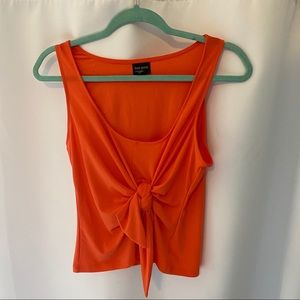 Free Press Tie Front Tank